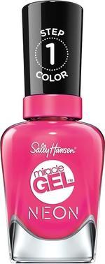 Sally Hansen Miracle Gel Neon Nagellack 050 Fuchsia Fever (050 Fuchsia Fever)