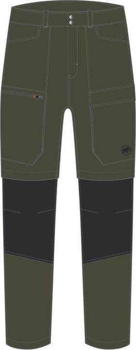 Actual product image Mammut Zinal Hybrid Zip Off Pants, Wanderhose (54)