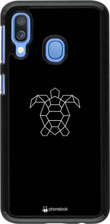 Actual product image PhoneLook Coque Turtles lines on black (Samsung Galaxy A40)