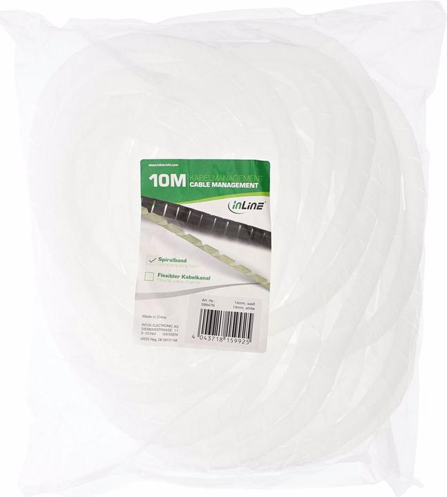 Produktbild InLine Spiralband (Kabelspiralschlauch, 1000 cm)