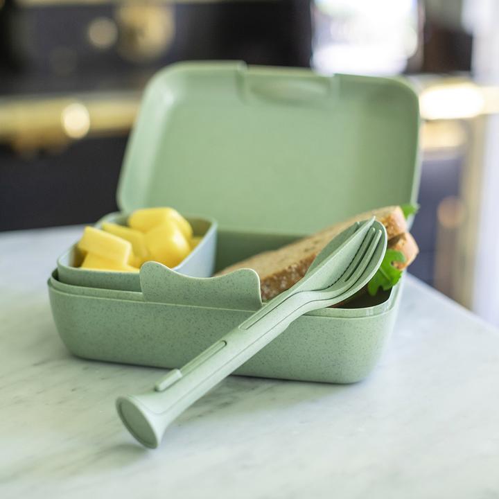 Produktbild Koziol Besteck-Set to go Klikk Pocket 3-teilig (3 Stück, Besteck Set)