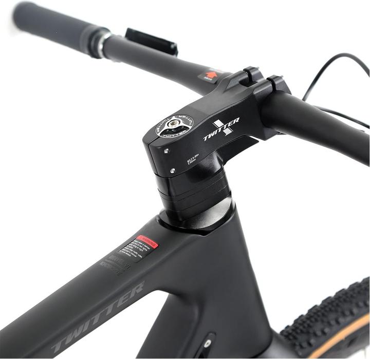 Immagine prodotto Mobygo Twitter V1-PB Carbon nero (51 cm)