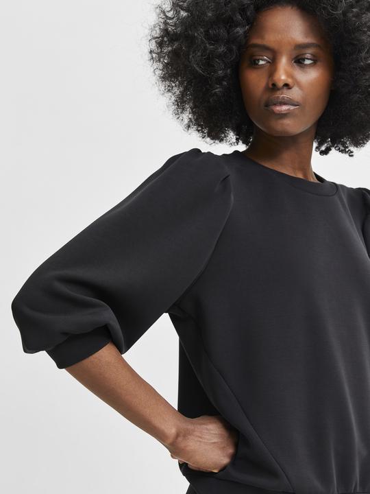 Actual product image Selected Femme Puff shoulder sweatshirt (XXL)