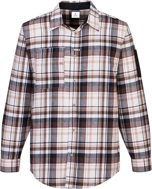 Actual product image Portwest Mens Checked Work Shirt (L)