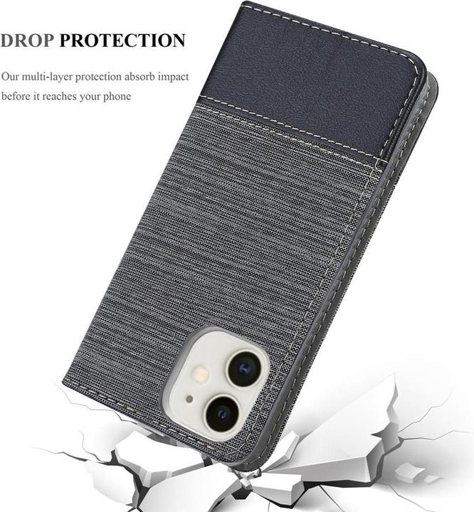 Productafbeelding Cadorabo Boek Jeans Optiek Cover (Apple iPhone 12 mini)