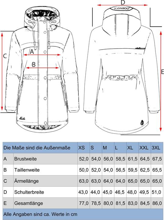 Actual product image Navahoo Rainy Forest (L)
