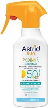 Astrid Family Sunscreen Spray Sensitive Spf 50+ 270 Ml (Sonnenspray, SPF 50+, 270 ml)