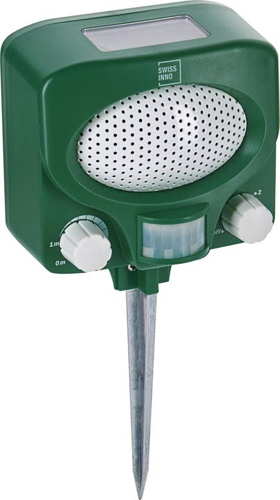 Swissinno Solar Ultraschall Tiervertreiber, Marder- & Katzenschreck