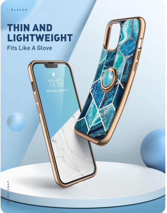 Actual product image Supcase Case IBLSN Cosmo Snap Apple iPhone 13 Pro Ocean Blue (Apple iPhone 13 Pro)