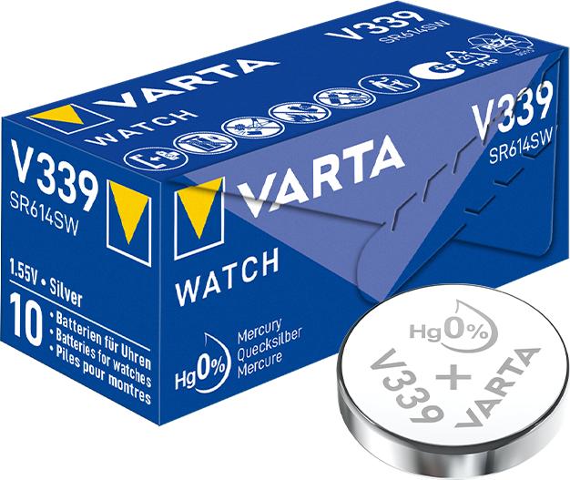 Produktbild Varta Uhren-Batterie (10 Stk., 11 mAh)
