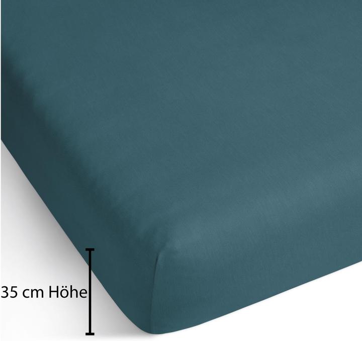 Actual product image Aspero Organic Cotton Fitted Sheet Minas (200 x 200 x 35 cm)