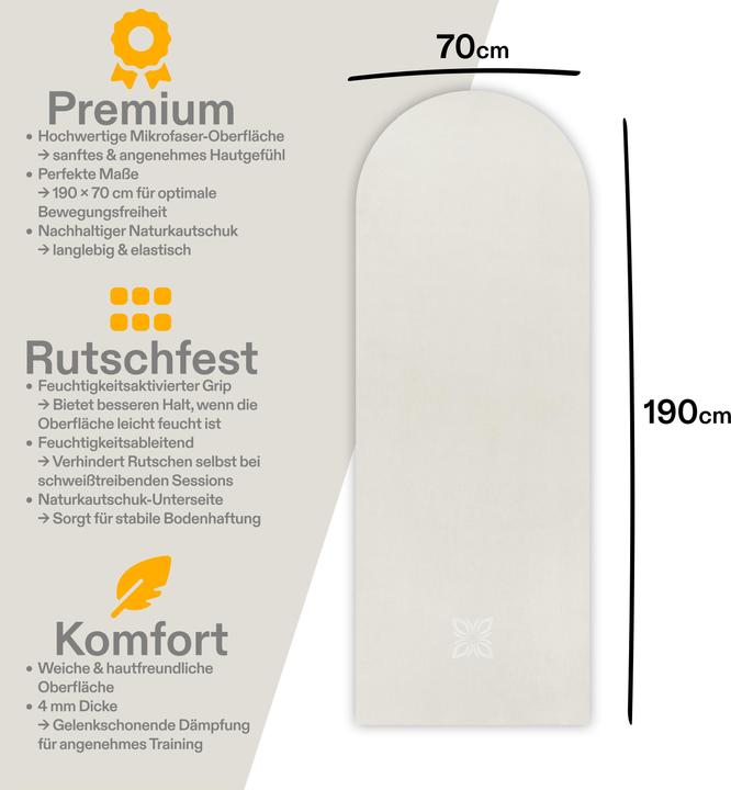 Produktbild Omnana SOFTSENSE Yogamatte (4 mm)