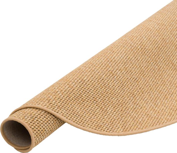 Produktbild Snapstyle Bentzon Natur Flachgewebe Teppich Rund (Rund)