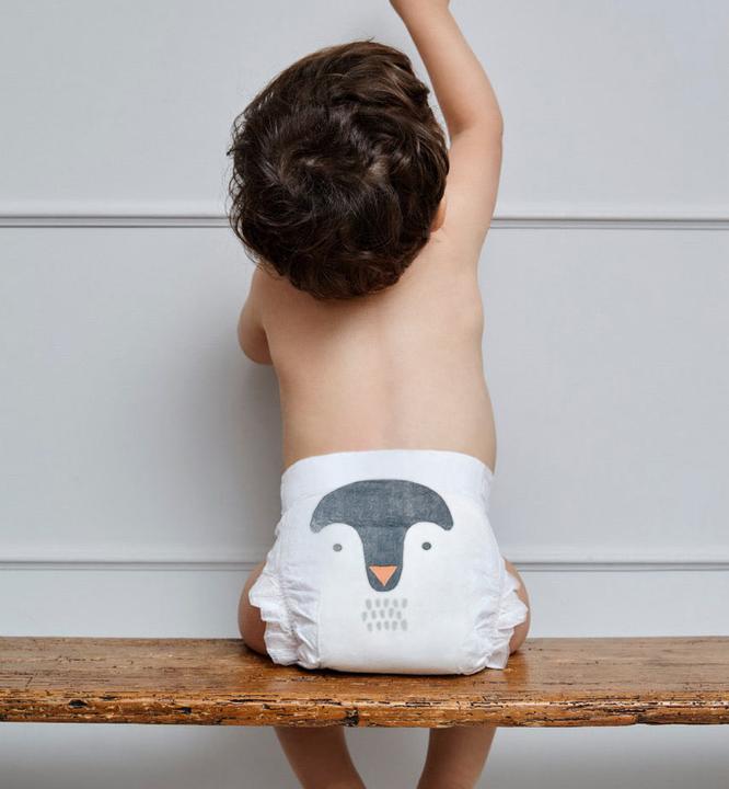 Actual product image Kit & Kin Nappies (Size 3, Pack, 34 Piece)