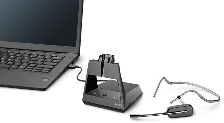 Produktbild Poly VOY 4245-M HS +MIC-B EU (Kabellos, USB-A)