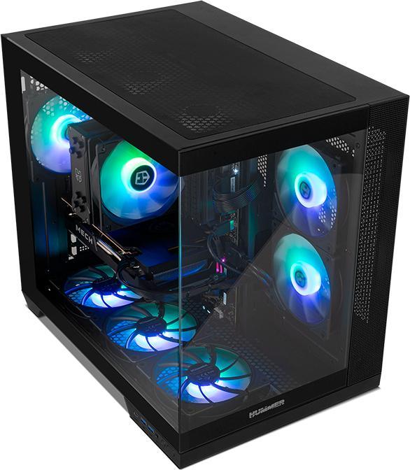 Actual product image Nox Hummer Astra Neo Black (ITX, ATX, mATX)