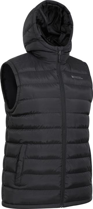 Actual product image Mountain Warehouse Mens Seasons Hooded Padded Gilet (L)