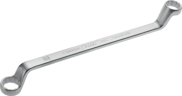 Image du produit HAZET Clé polygonale double 630-21X23 ∙ Profil à 12 pans extérieurs ∙ 21 x 23 mm (23 mm, 21 mm)