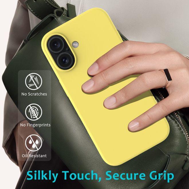 Actual product image MU Classic Liquid Silicone Series (Apple iPhone 16)