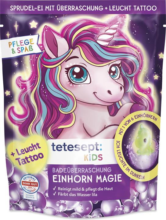 Image du produit Tetesept Kids Badeüberraschung Einhorn Magie (Perle de bain)