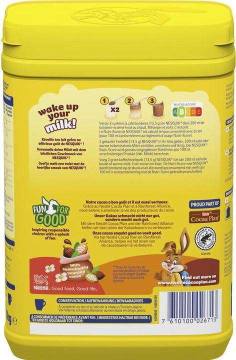 Actual product image Nesquik Cocoa drink powder (1000 g)