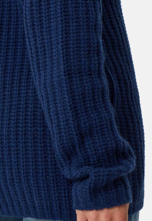 Produktbild Cash-Mere Grobgestrickter Wolle Kaschmir Rundhals Pullover (S)