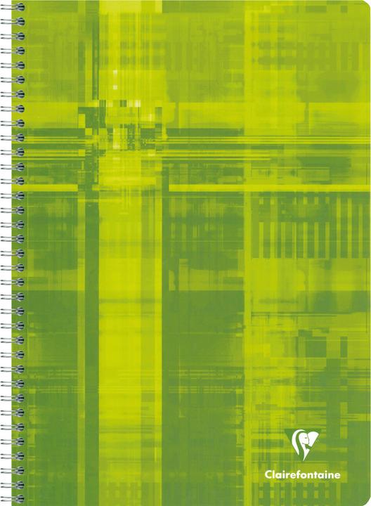 Actual product image Clairefontaine Spiral magazine (A4, Checked, Hardcover)