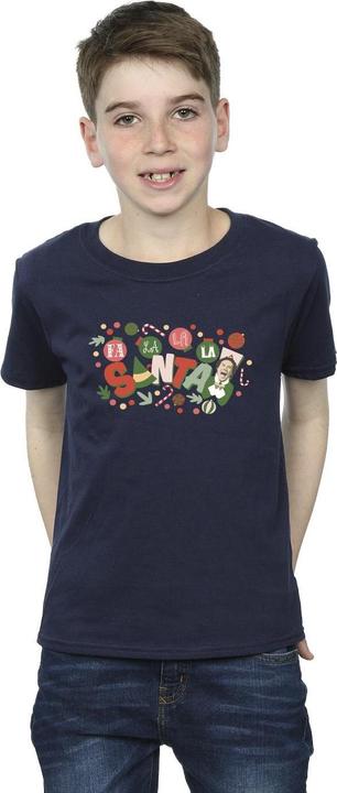 Actual product image Elf Boys Santa Fa La La T-Shirt (152, 158)