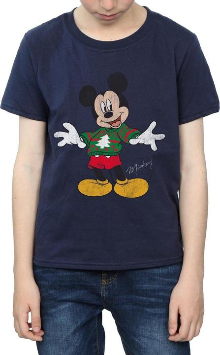 Image du produit Disney - T-shirt MICKEY MOUSE CHRISTMAS JUMPER - Garçon (128)