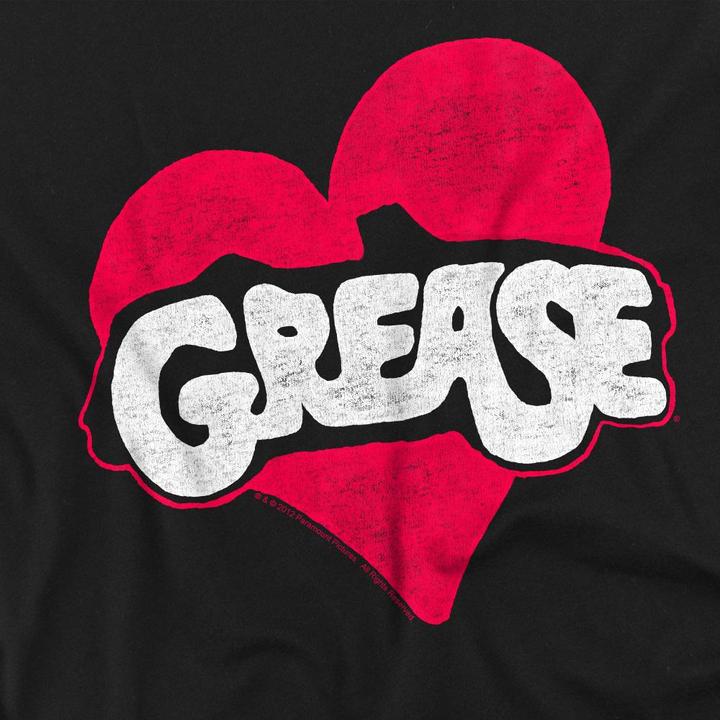 Actual product image Grease Mens Heart T-Shirt (XL)