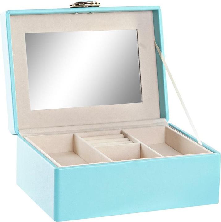 Produktbild DKD Home Decor Box-Schmuckkästchen grün Holz MDF 17 x 13 x 8,5 cm