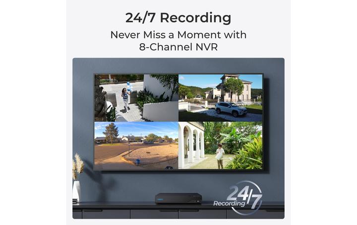 Actual product image Reolink NVS8-5MD4 (3840 x 2160 pixels)