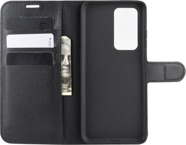 Actual product image MU Classic Litchi Leather Bookcover Series (Huawei P40 Pro+)