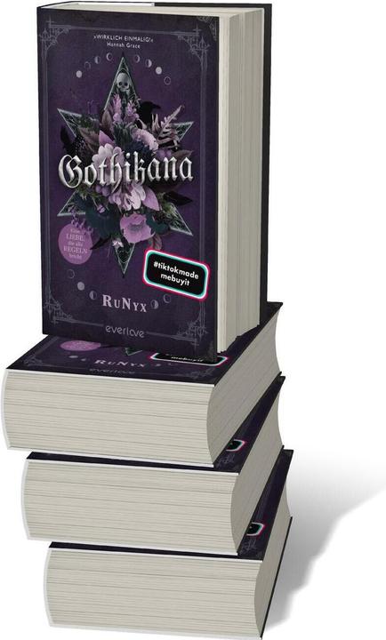 Actual product image Piper Gothikana – Eine Liebe, die alle Regeln bricht (German, RuNyx, 2024)