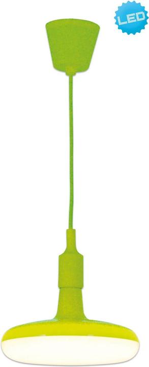 Näve LED Pendelleuchte 22W 1800 lm 3000 K warmwei Ufo grn (E27, 1800 lm)