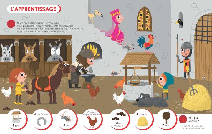 Image du produit Larousse jeunesse Ecoute et trouve les chevaliers (Français, Ameling Charlotte, 2024)