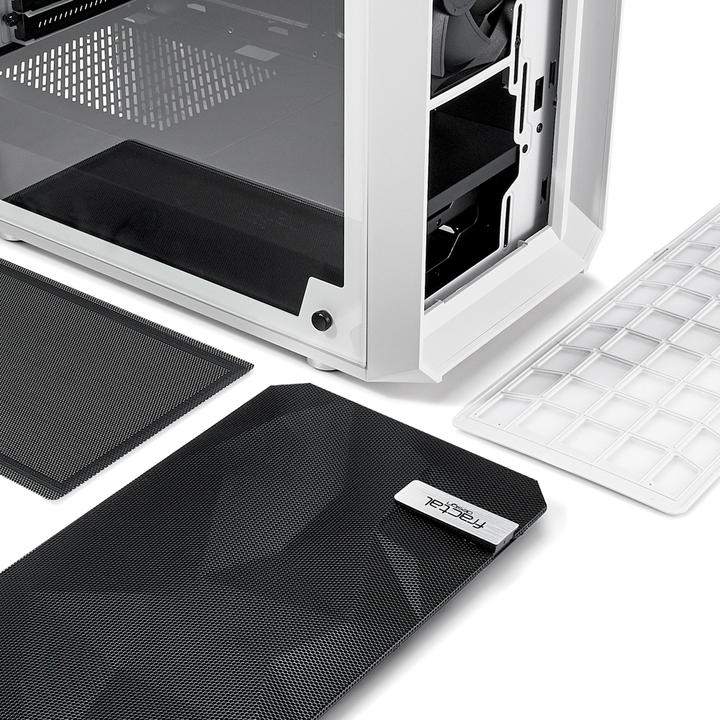 Actual product image Fractal Meshify C TG White (ATX, mATX, Mini-ITX)