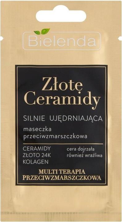 Produktbild Bielenda Golden Ceramides Strong Firming Anti-Wrinkle Mask 8G