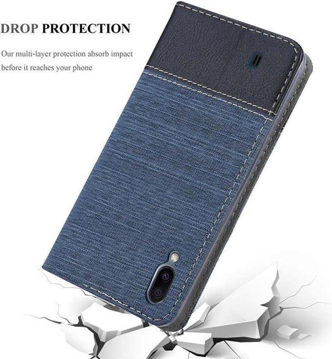 Actual product image Cadorabo Book Jeans Optics Cover (Samsung Galaxy M10)