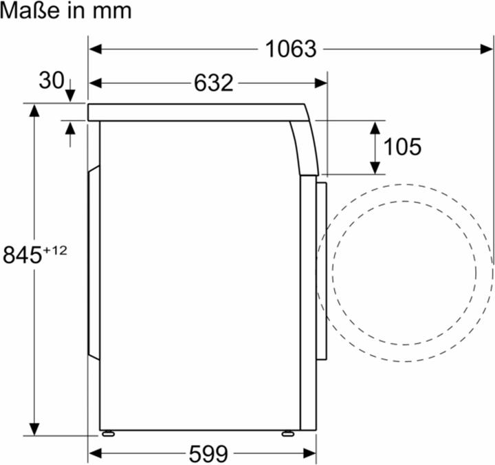 Produktbild Bosch Hausgeräte WUU28T41 (9 kg, Links)