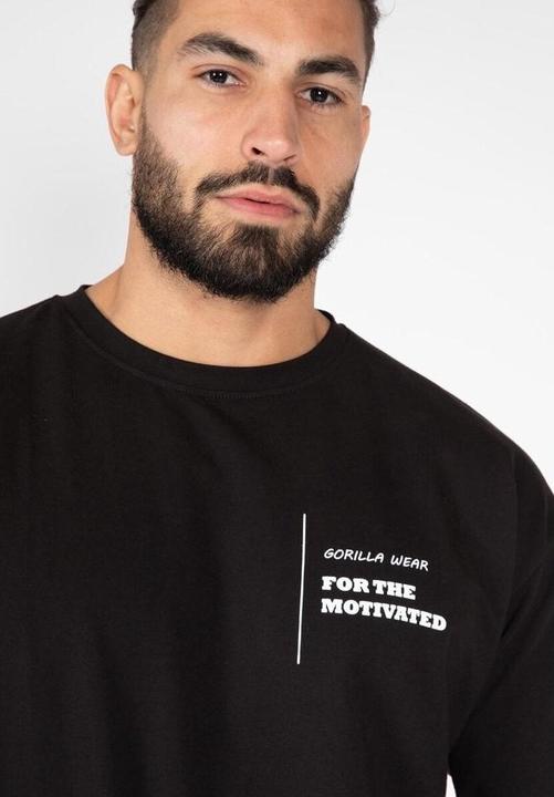 Immagine prodotto Gorilla Wear Boise Oversized a maniche lunghe nero (S)