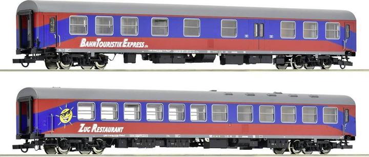 Image du produit Roco 74027 H0 2er-Set Reisezugwagen der BTE (Piste H0)