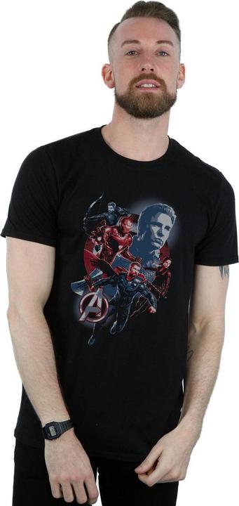 Image du produit - T-shirt AVENGERS ENDGAME SHIELD TEAM - Homme (S)