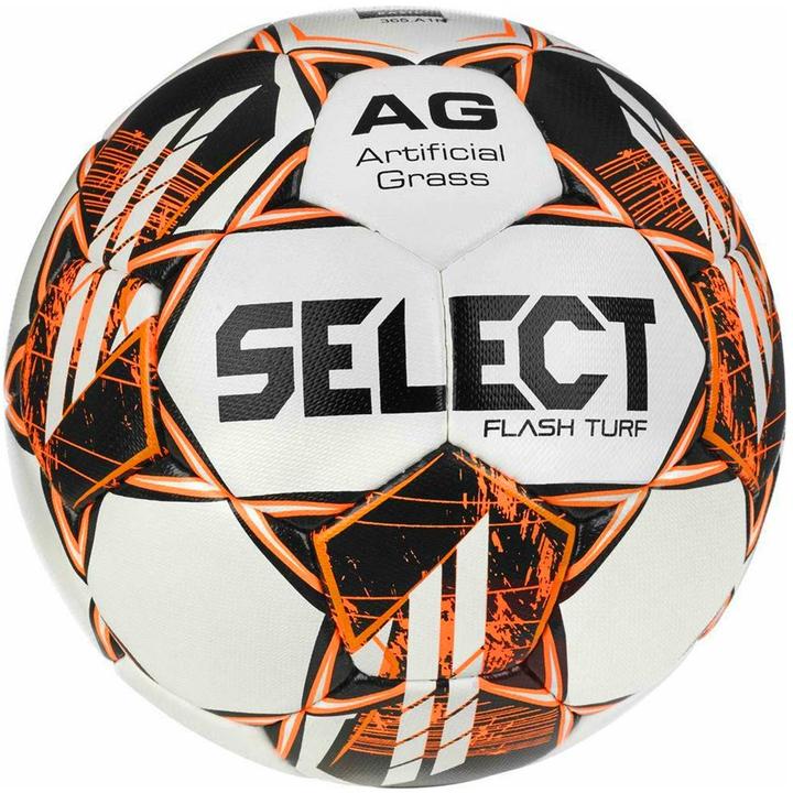 Actual product image Select Football Flash Turf v23 white-orange 17894 (4)
