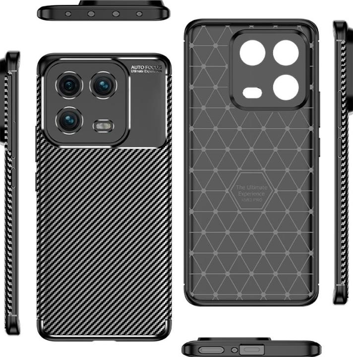 Produktbild Screenguard Xiaomi 13 Pro Hülle Carbon Design TPU Case (Xiaomi 13 Pro)