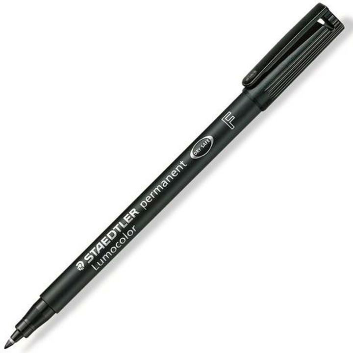 Actual product image Staedtler Lumocolor Folienstifte (Black, 0.60 mm, 10 x)