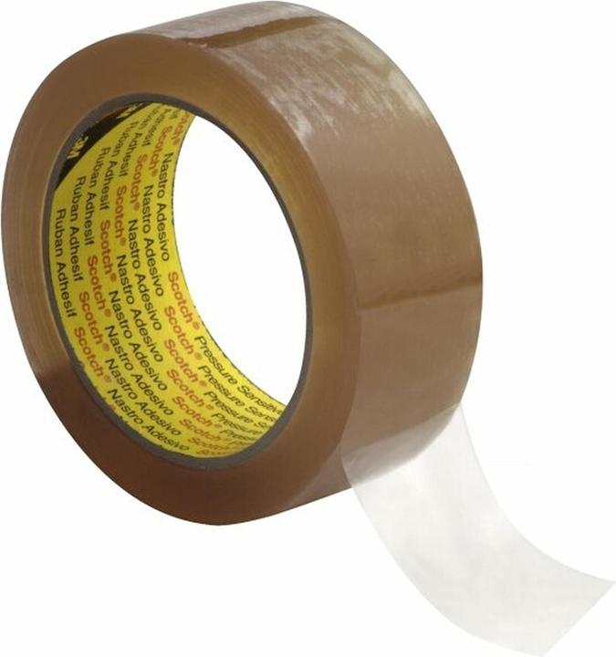 Actual product image Scotch Packaging tape 371 38mmx66m 371-38T transparent (38 mm)