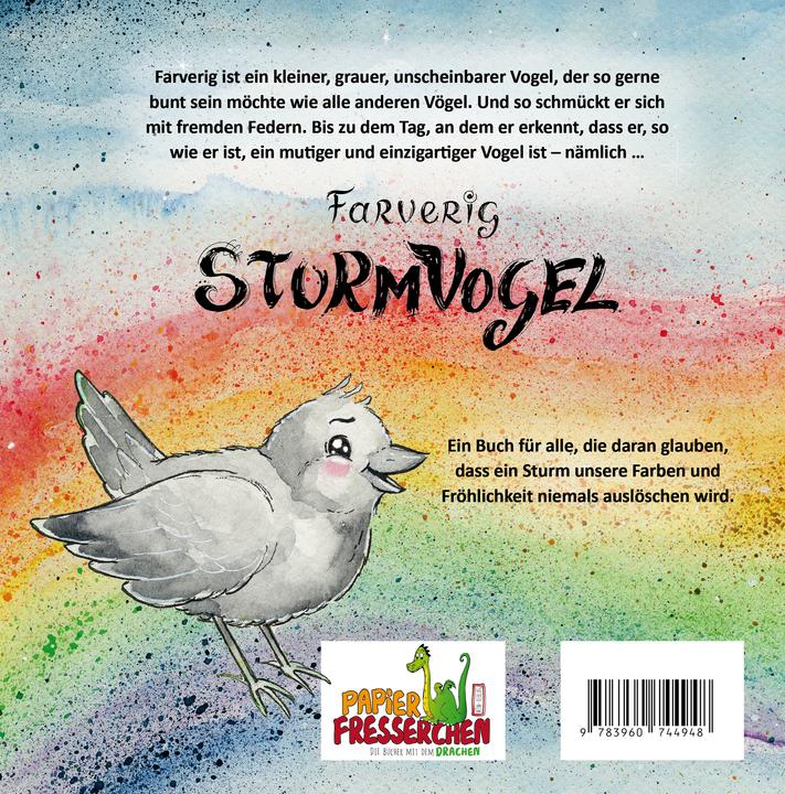 Actual product image Farverig Sturmvogel (German, Rabea Funk, Inga Haferstroh, 2021)