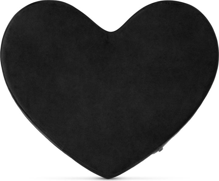 Actual product image Bedroom Fantasies The Heart Positioning Pillow - Black