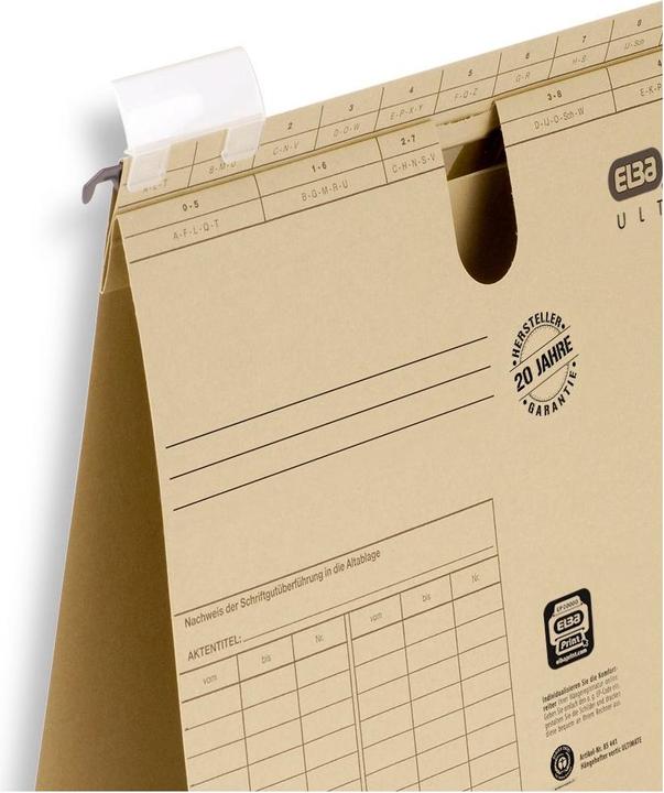 Produktbild Elba VERTIC ULTIMATE HÄNGEHEFT (85441 NEU: 100081039) (A4, 50 x)